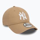 Neue Era Liga wesentlich 9Twenty New York Yankees Baseballmütze hellbeige
