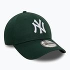 New Era League Essential 9Forty New York Yankees Baseballkappe dunkelgrün