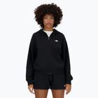 Women's New Balance French Terry Full Zip Sweatshirt schwarz