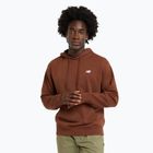 Herren New Balance Small Logo French Terry Hoodie richoak