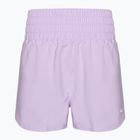 Damen-Shorts Nike One Dri-Fit Ultra High-Waisted 3" lila Blüte