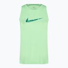 Damen Nike One Graphic Tank Laufshirt vapor green/bicoastal