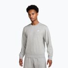 Herren-Sweatshirt Nike Club French Terry Crew dark grey heather/white