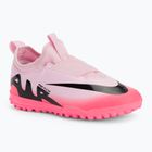 Kinder-Fußballschuhe Nike Zoom Mercurial Vapor 15 Academy TF rosa Schaum/schwarz