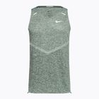 Nike Dri-Fit Rise 365 Herren Lauftank in Grün/Leder