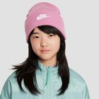 Nike Peak Magic Flamingo/Weiß Kinder-Wintermütze