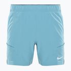 Nike Court Advantage Dri-FIT 7" Denim Tennisshorts, türkis/marine/weiß, Herren