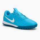 Fußballschuhe Kinder Nike Phantom GX II Academy TF blue fury/white