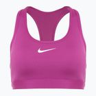 Nike Swoosh Medium Support Trainings-BH Hot Fuchsia/Weiß