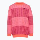 Sweatshirt Hoodie Kinder Nike Sportswear Club Fleece light wild mango/light wild mango/hot fuchsia