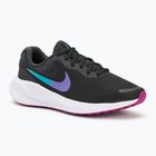 Laufschuhe Damen Nike Revolution 7 dark smoke grey/hyper violet/white/dusty cactus