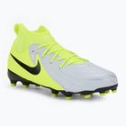 Nike Phantom Luna 2 Academy FG/MG metallic silber/rot/schwarz Kinder Fußballschuhe