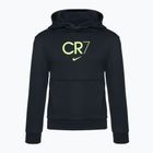 Kinder Nike CR7 Club Fleece-Sweatshirt schwarz / volt