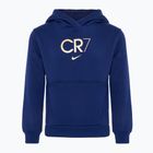 Sweatshirt Hoodie Kinder Nike CR7 Club Fleece blue void/metallic gold