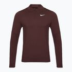 Nike Dri-FIT Element 1/2-Zip Lauf-Langarmshirt, Herren, burgunderrot, crush