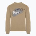 Sweatshirt Hoodie Kinder Nike Sportswear Standard Issue Crew-Neck khaki