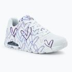 SKECHERS Damen Schuhe JGoldcrown Uno Spread The Love weiß/hellviolett