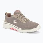 SKECHERS Go Walk 7 Clear Path Damen Schuhe taupe/rosa