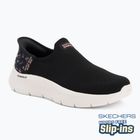 Schuhe Damen SKECHERS Go Walk Flex Sunset Rose black