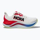 HOKA Skyward X Herren Laufschuhe blanc de blanc/virtual blue