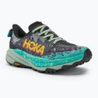 Damen Laufschuhe HOKA Speedgoat 6 schwarz/aloe vera