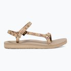 Teva Damen Sandalen Original Universal Slim Archiv Flügel weiß Pfeffer
