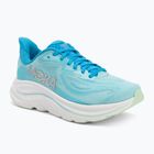 Damen Laufschuhe HOKA Clifton 10 Wide skyward blau/cielo blau
