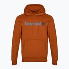 Timberland Linear Logo Hoodie Herren umber