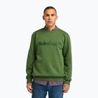 Sweatshrit Herren Timberland Embroidery Tonal Crew Neck black forest green