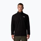 Herren Sweatshirt The North Face 100 Glacier 1/4 Zip schwarz/npf