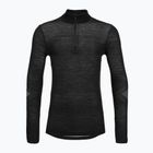 Thermoaktiver Sweatshirt Hoodie Herren Smartwool Intraknit Thermal Merino Base Layer 1/4 Zip black/white