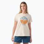 Trekking-Shirt Damen Smartwool Horizon View Short Sleeve Graphic Tee almond