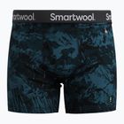 Smartwool Merino Print Boxershorts für Männer twilight blue mountain thermal boxers