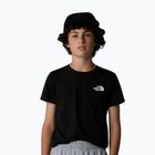 The North Face Teen Simple Dome Tee schwarz Kinder-T-Shirt