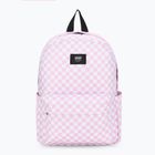 Vans Old Skool Grom Check 18 l Koralle erröten Kinder städtischen Rucksack