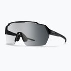 Smith Shift Split MAG schwarz/photochromatische Sonnenbrille klar bis grau/klar