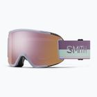 Smith Squad S lunar fog split/chroma everyday rose gold mirror Skibrille