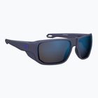 Herren Under Armour Attack MD S3 blau metallisiert/blaue mehrschichtige oleophobe Sonnenbrille
