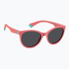 Polaroid PLD 8065/S koralle/grau polarisierte Kindersonnenbrille