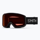 Skibrille Smith Tribute S2 black/rc36 rose copper antifog