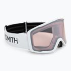 Skibrille Smith Tribute white/ignitor mirror