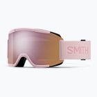 Skibrille  Smith Squad carnation/chrp everyday rose gold mirror/clear