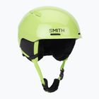Kinder-Skihelm Smith Glide Jr Mips electric lime