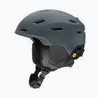 Skihelm Smith Descend MIPS matte slate/black