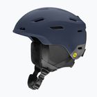 Skihelm Smith Descend Mips matte royal navy/wolf gray