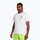 Shirt Herren Under Armour Run Anywhere SS white/morph green/black