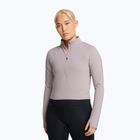 Frauen unter Armour Launch Elite Half Zip tetra grau/reflektierend laufen Longsleeve