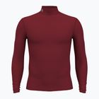 Longsleeve Herren Under Armour Elite Mock CG cardinal/metallic silver