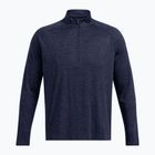 Herrenpullover Under Armour Tech Textured 1/2 Zip midnight navy/black