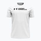Trainingsshirt Herren Under Armour Sliced Wordmark 60/40S white/black